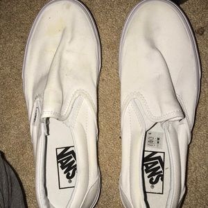 white van slip on